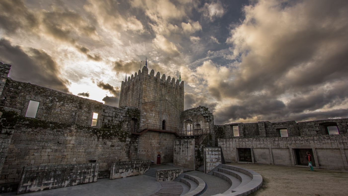 Castle from Village of Belmonte